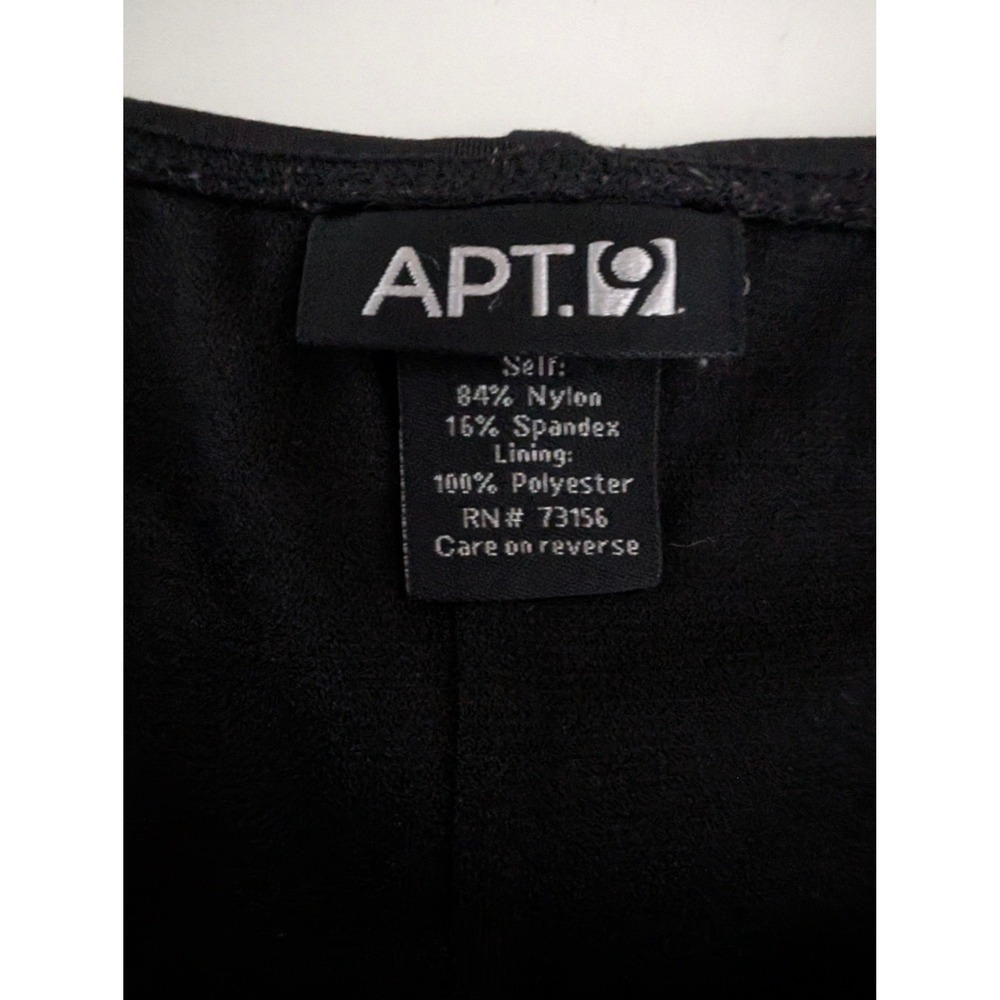 Apt. 9 Womens Black Mid Rise Bikini Swim Bottoms Size 1X Solid Basic Classic - Picture 3 of 4